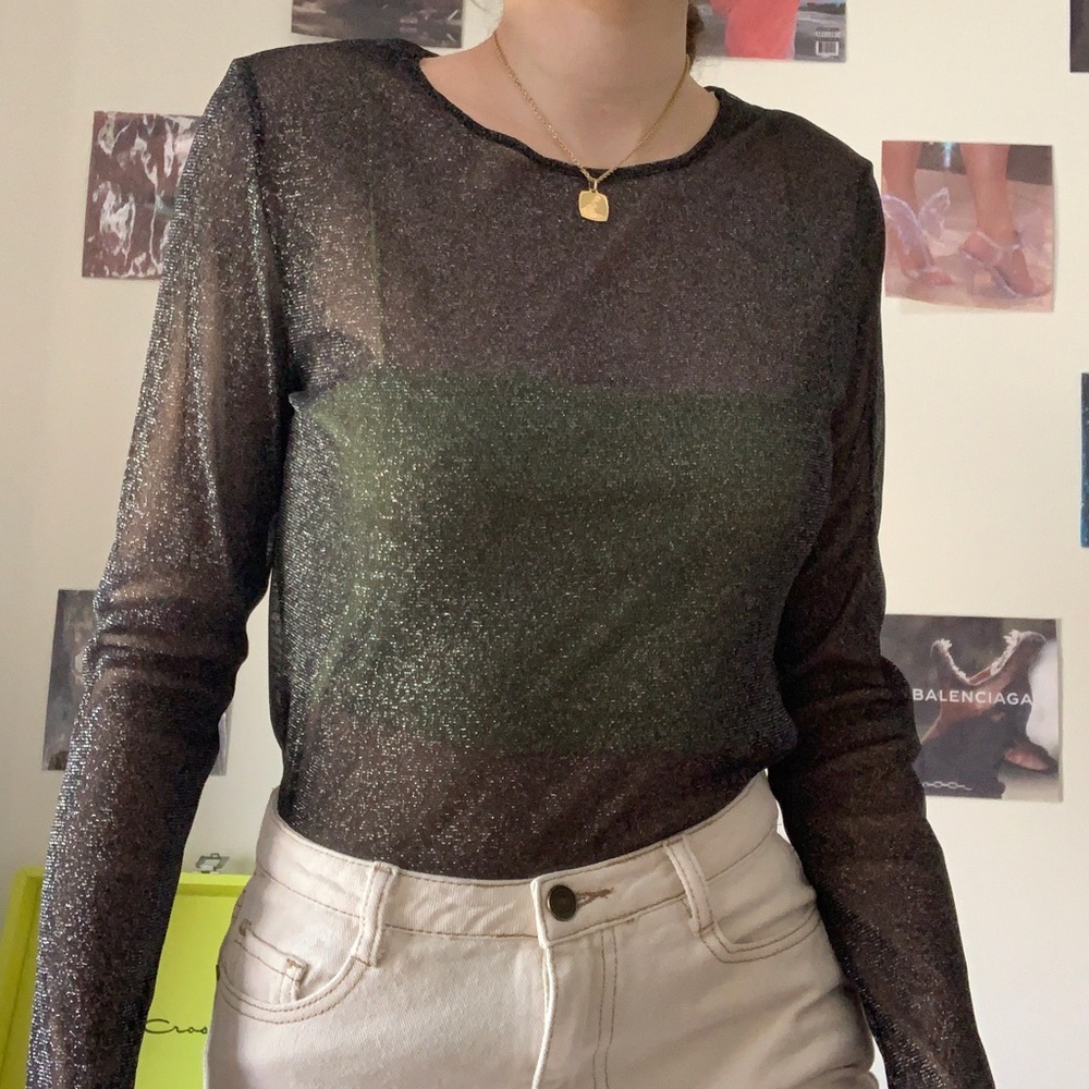 VS Mesh Sparkle Top